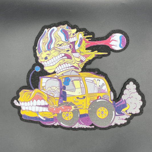 A.Brooks Yellow Truckin Moodmat