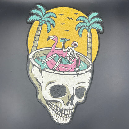 East Coasters Tropical Skull Moodmat