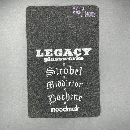 Legacy Glassworks X Strobel X Middleton X Boehme Mille Masters Moodmat