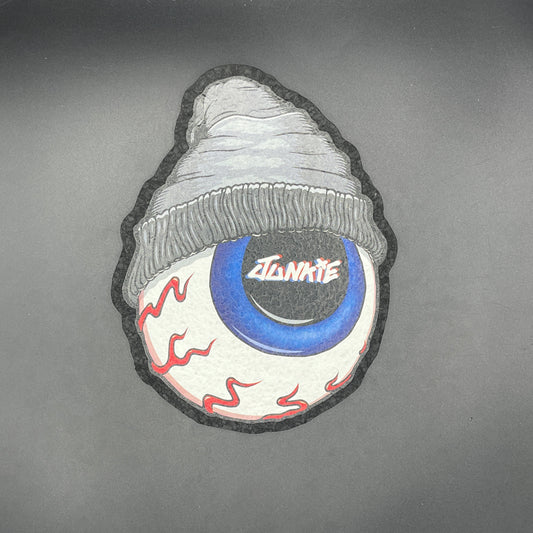 Junkie Grey Beanie Eyeball Moodmat