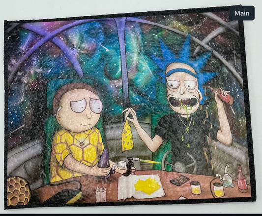 Visual Fiber Rick & Morty Mat