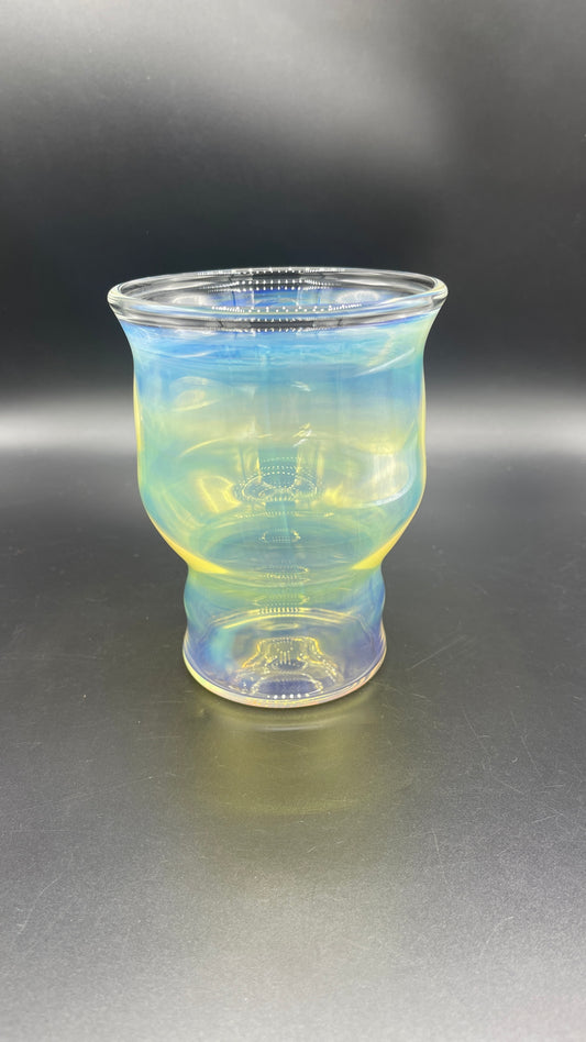 Soft Spoken Glass Fumed Drinking Vessel