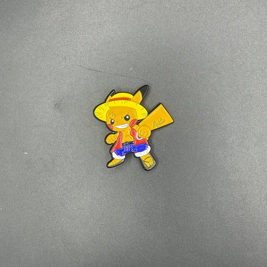 Say Less Custom Luffy Pikachu Pin