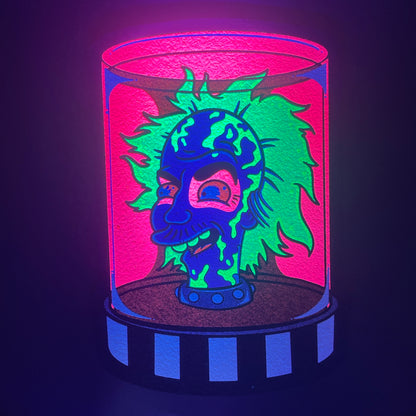 Dark Mountain Cult Pink Beetlejuice Jar Head Moodmat