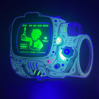 Dark Mountain Cult Green Original Pip Boy Moodmat