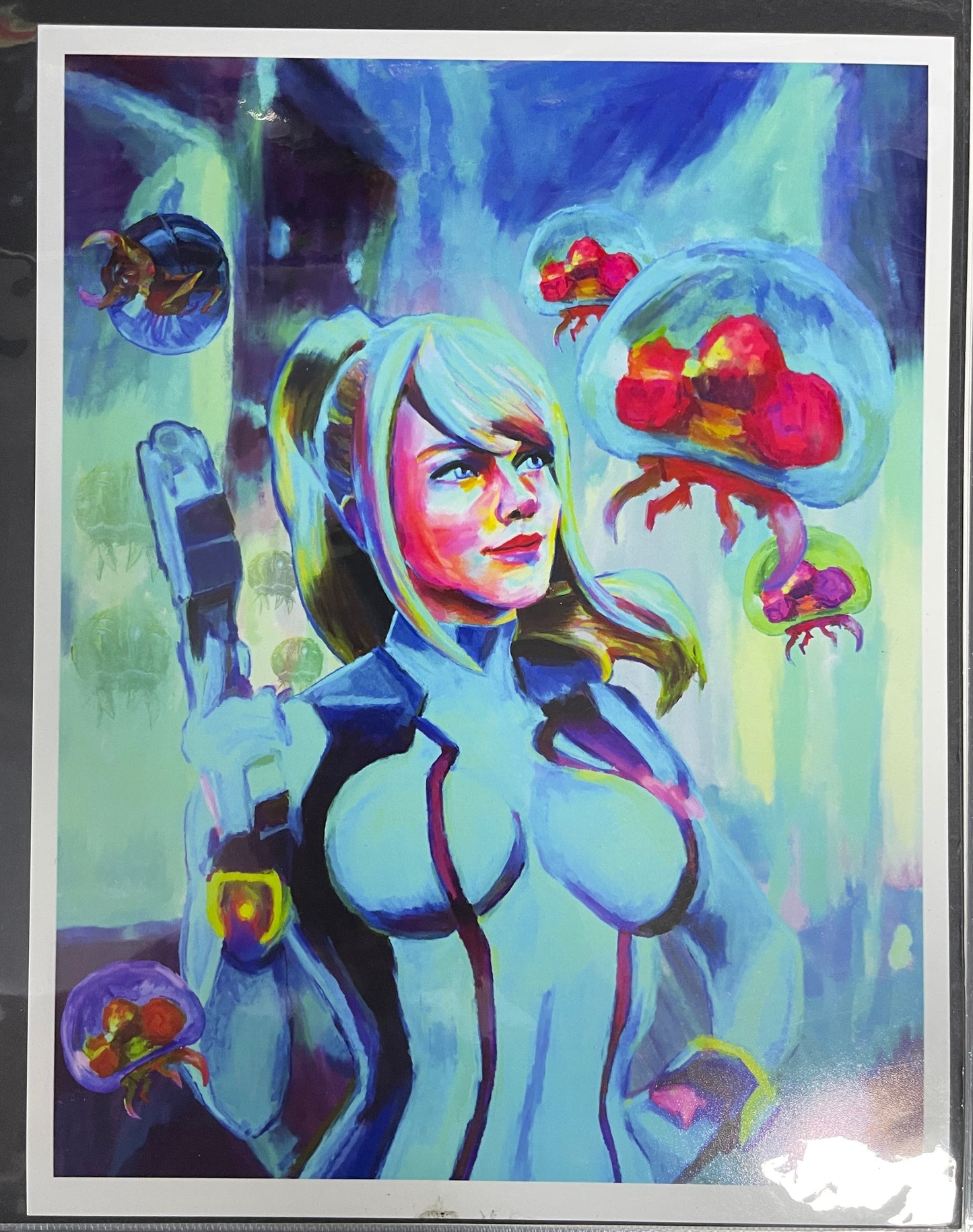 Behram Agha Samus Aran Zero Suit Print