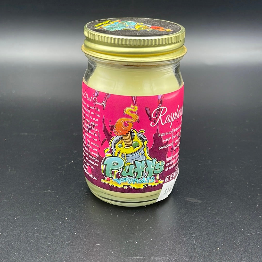 Puffs PendyMelts Terp Pearl Candle - Raspberry Smash