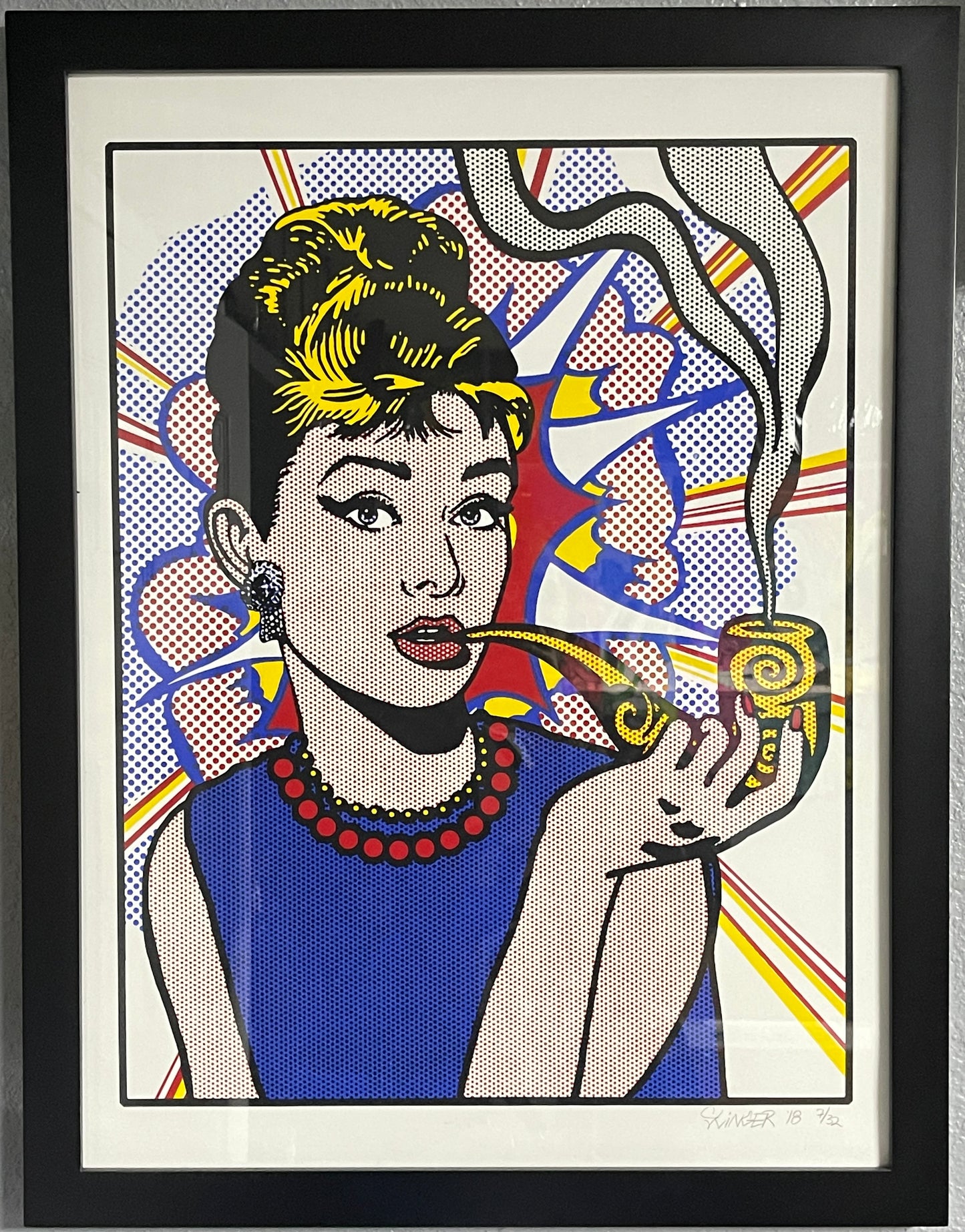 Slinger Colored Audrey Print