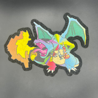 Forever Rolling X Orfin Rainbow Charizard Moodmat