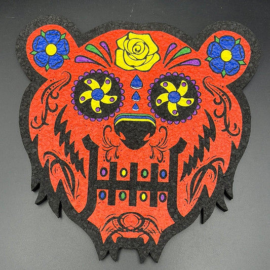 Bear Quartz Day Of The Dead Bear Moodmat