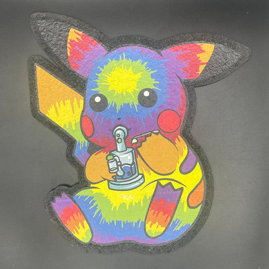 Forever Rolling X Orfin Multicolored Pikachu Moodmat