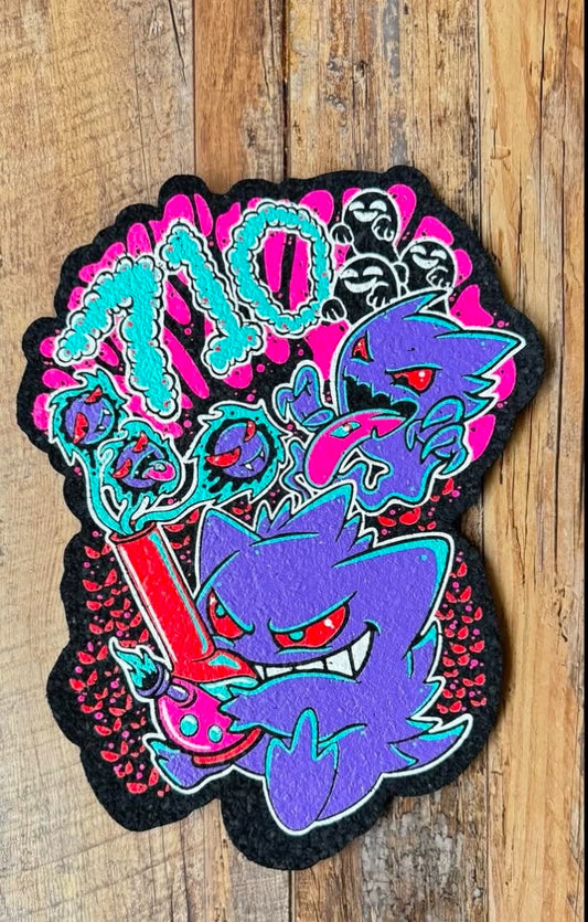 Dark Mountain Cult X Glass House Gengar 710 Moodmat