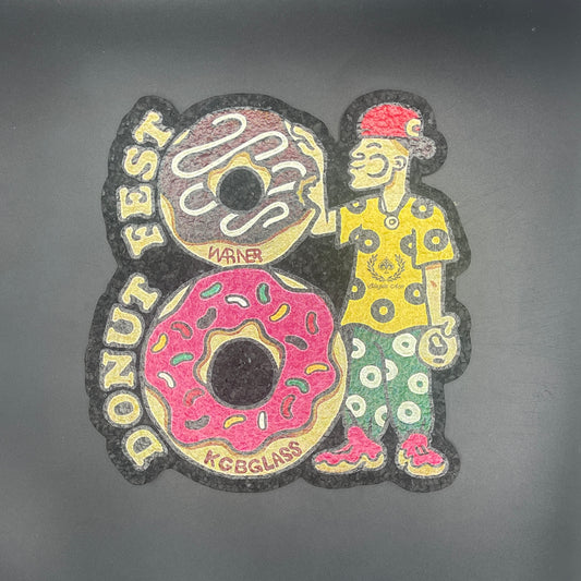 KGB Glass Donut Fest Moodmat