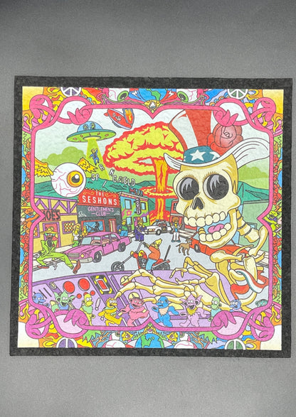 Hippie Hussle Dead Head Moodmat 4