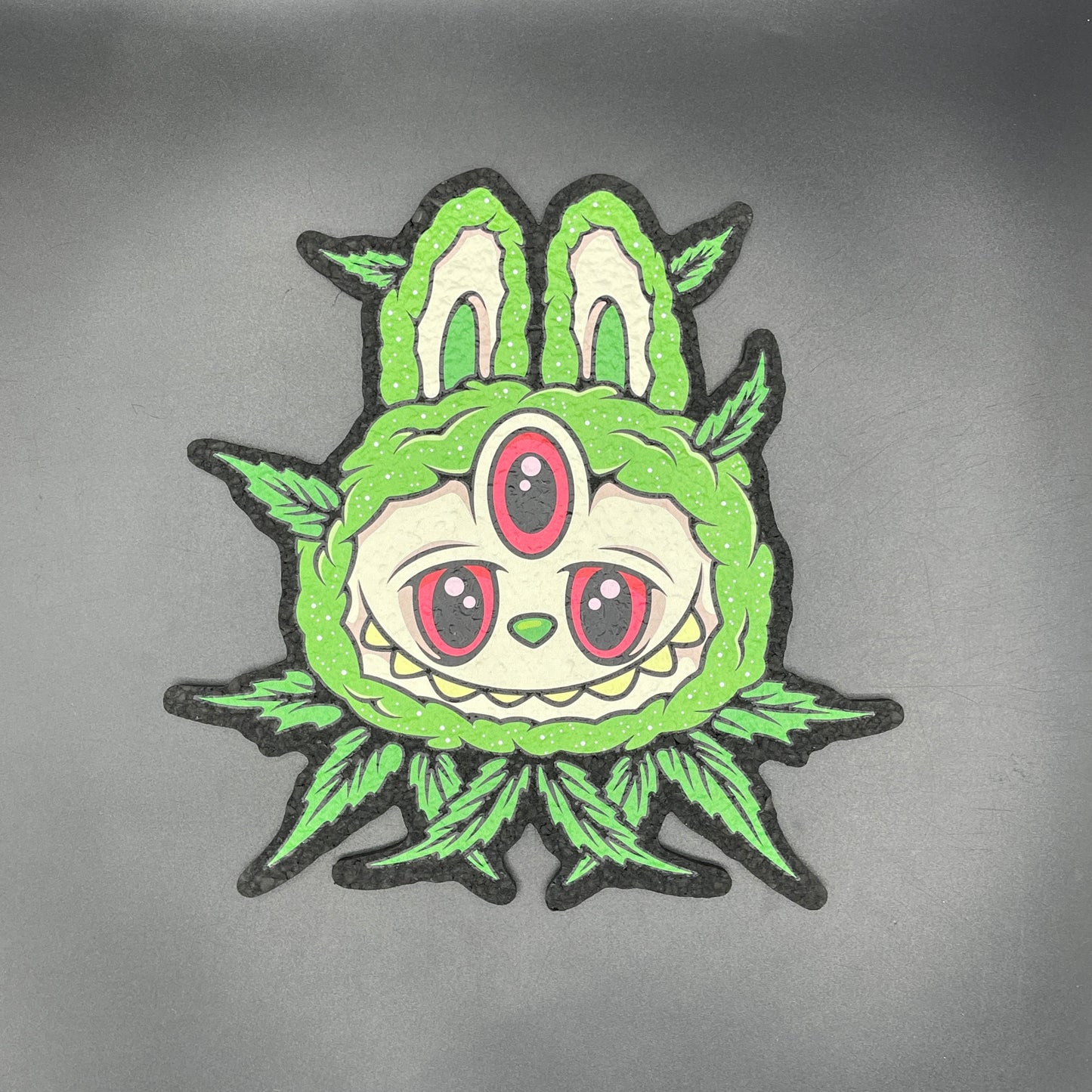 Born Ready Designs Green Labubu Moodmat