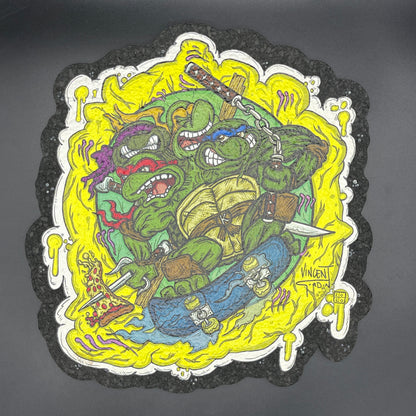 Vincent Gordon Large Kaiju The 4 Headed TMNT Moodmat